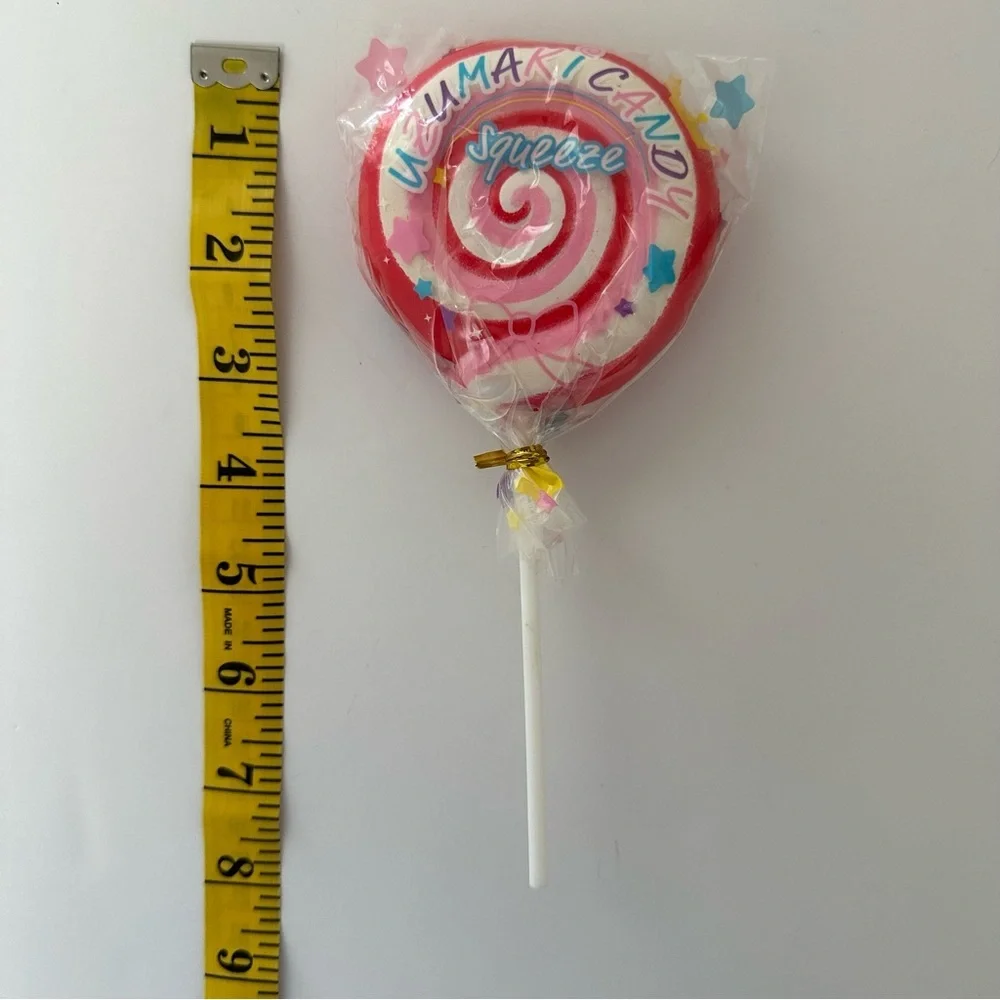 Squishy Toy Swirl Lollipop